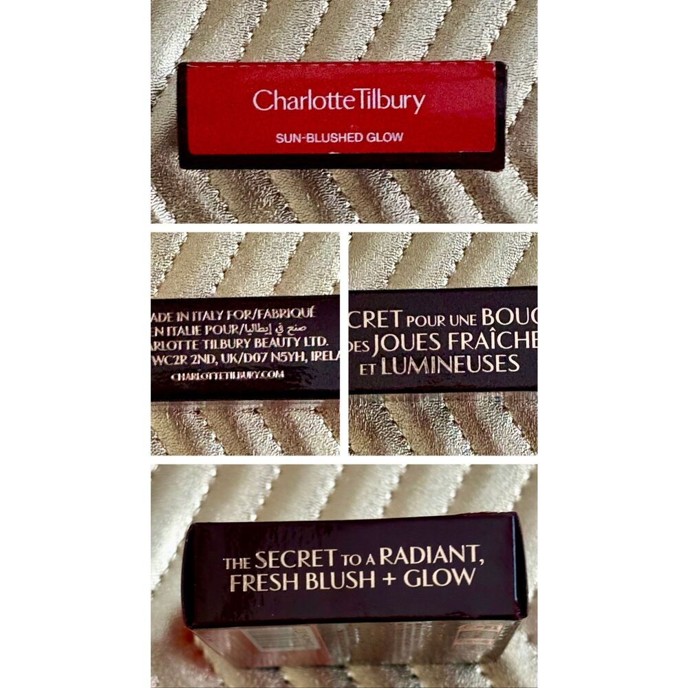 CHARLOTTE TILBURY -Beautiful Skin Island Glow Lip & Cheek Tint/Sun Blushed Glow - Picture 8 of 10